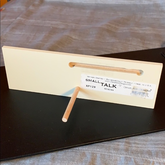 Wooden Plaque “Miracles Happen” - Picture 3 of 3